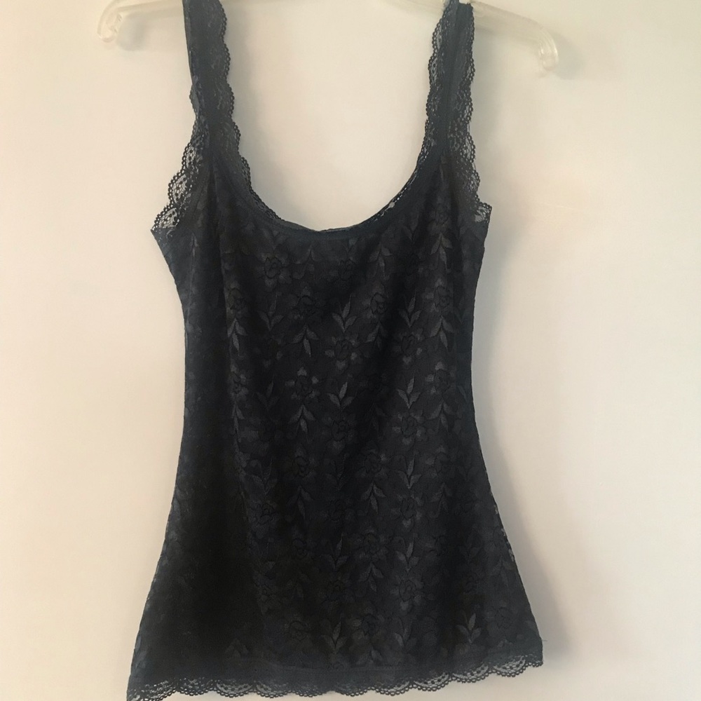 ⭐️ Secret Lace Blue Lace Cami - L